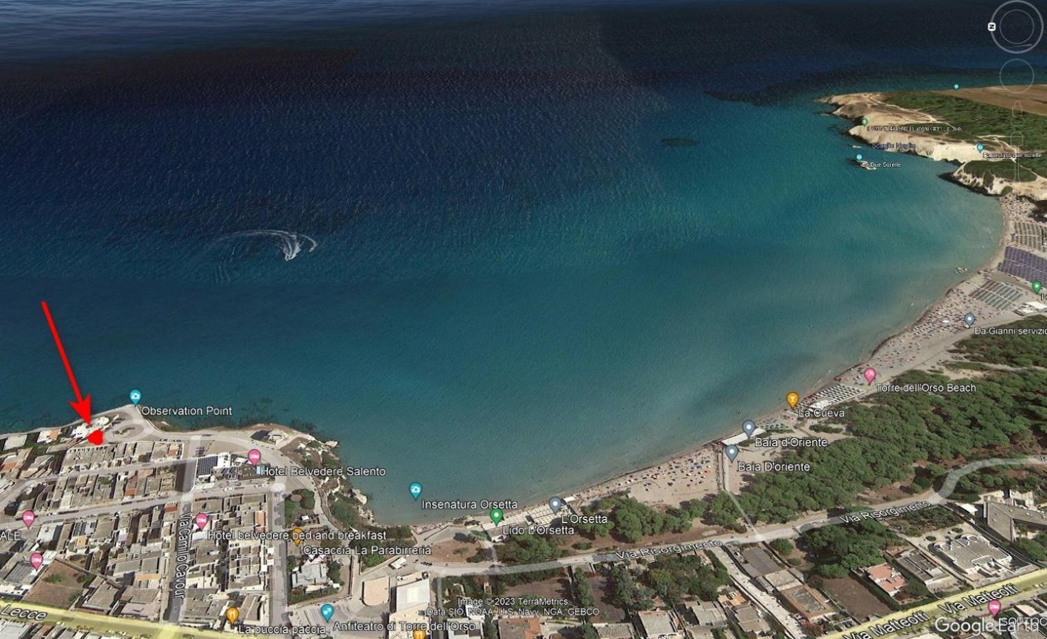 Villa Terrazza Sul Mare Torre dell'Orso Exterior foto